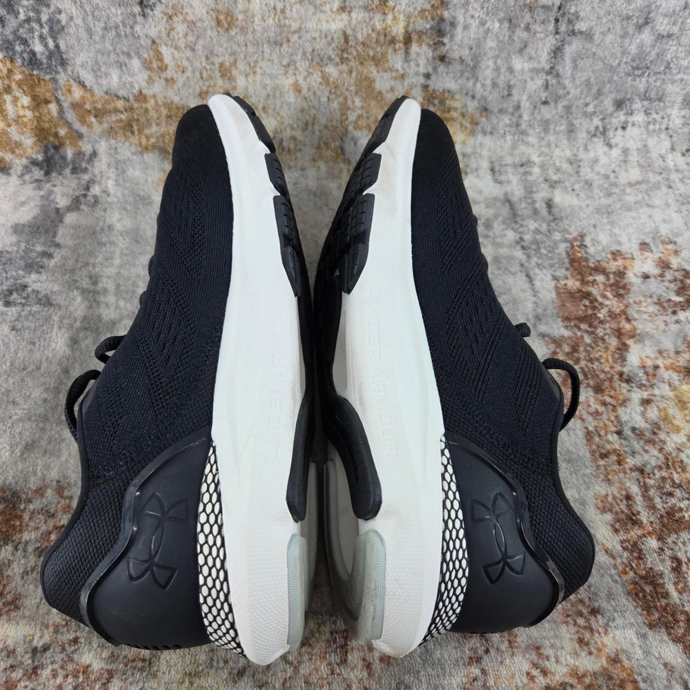 Under Armour HOVR Sonic 6 Running Shoes Womens 9 Black White 3026128-003 - Picture 9 of 14